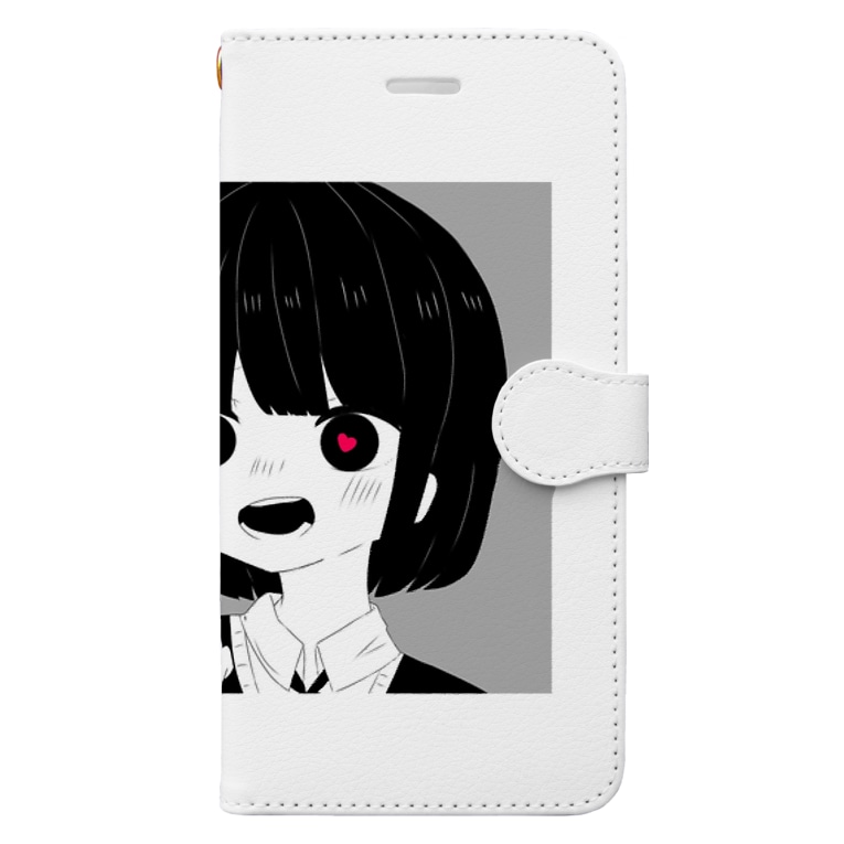 ヤンデレ女の子 Book Style Smartphone Case By Hii6ra8gi Suzuri