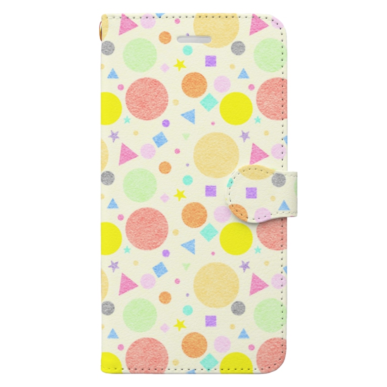 ポップな感じで イツキカナメ Itsukikaname の手帳型スマホケース通販 Suzuri スズリ ポップな感じで イツキカナメ Itsukikaname の手帳型スマホケース通販 Suzuri スズリ