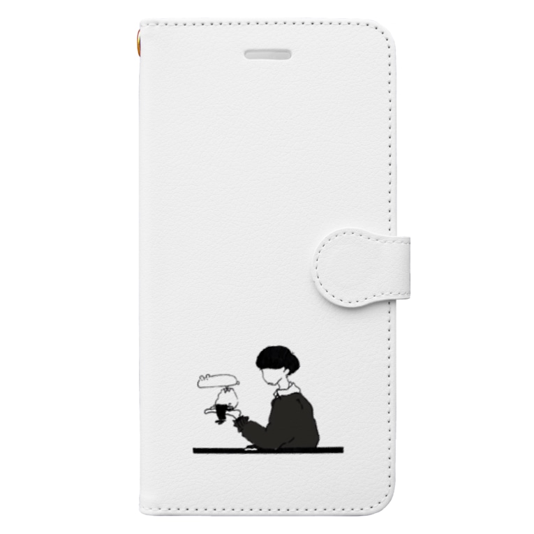 くまみたいな人 シダ フクヤ Cututita の手帳型スマホケース通販 Suzuri スズリ くまみたいな人 シダ フクヤ Cututita の手帳型スマホケース通販 Suzuri スズリ