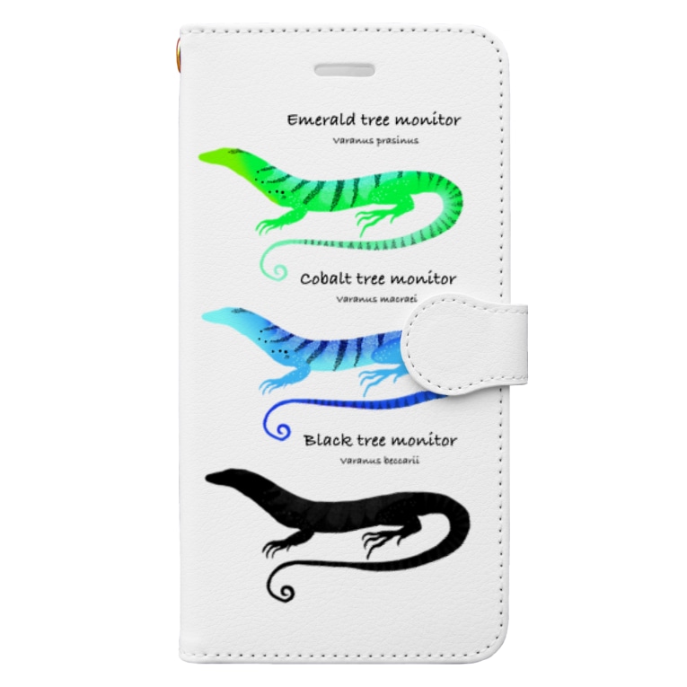 Tree Monitor Morph 爬虫類カフェ ふぁにくり 京都祇園本店 Fcf Kyotogion の手帳型スマホケース通販 Suzuri スズリ Tree Monitor Morph 爬虫類カフェ ふぁにくり 京都祇園本店 Fcf Kyotogion の手帳型スマホケース通販 Suzuri スズリ