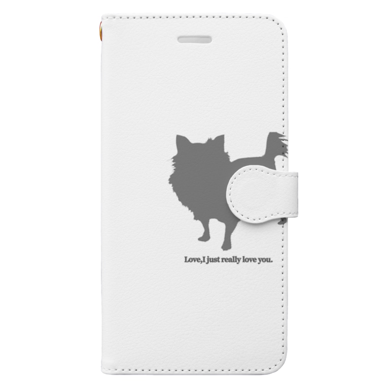 シルエットチワワ ラ ベル メール La Belle Mer の手帳型スマホケース通販 Suzuri スズリ