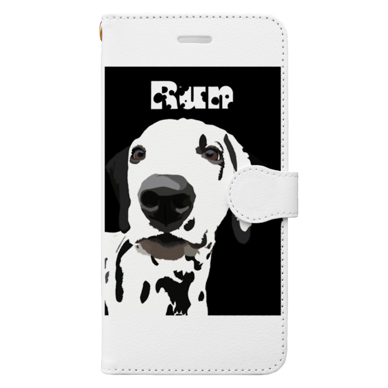 ランちゃんスマホ手帳 背景黒 Lily Dalmatianの手帳型スマホケース通販 Suzuri スズリ ランちゃんスマホ手帳 背景黒 Lily Dalmatianの手帳型スマホケース通販 Suzuri スズリ