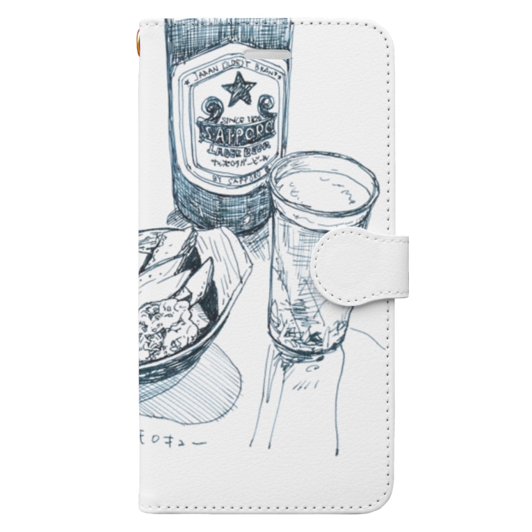 ビールとモロキュー Inaccoの手帳型スマホケース通販 Suzuri スズリ ビールとモロキュー Inaccoの手帳型スマホケース通販 Suzuri スズリ