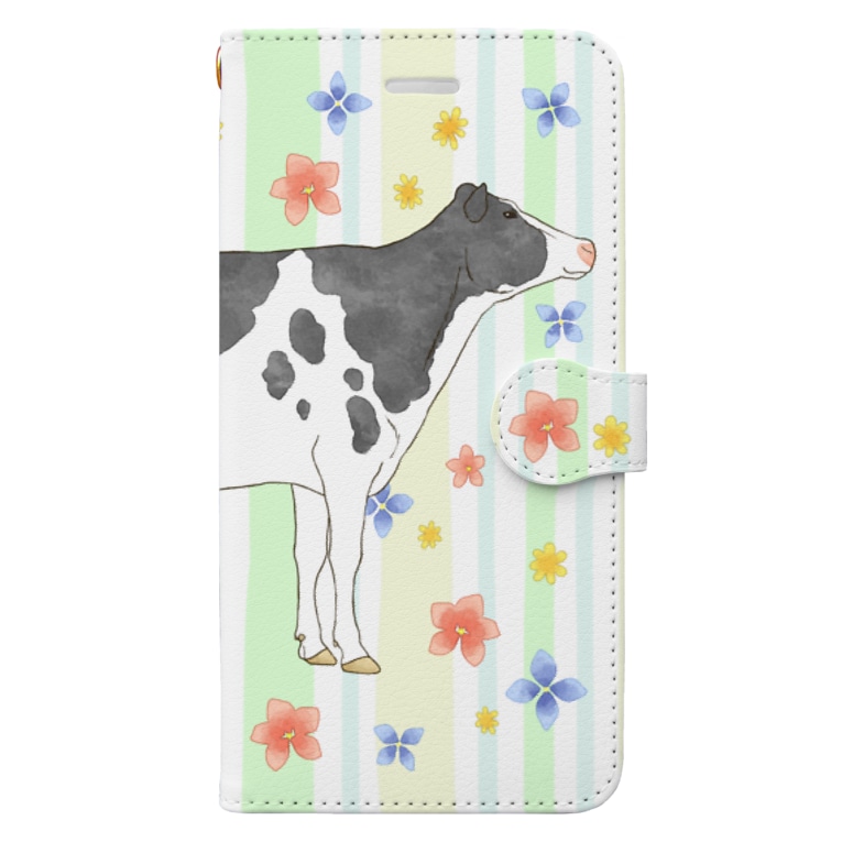 水彩うし2手帳型ケース 牛絵屋 Ushida の手帳型スマホケース通販 Suzuri スズリ 水彩うし2手帳型ケース 牛絵屋 Ushida の手帳型スマホケース通販 Suzuri スズリ