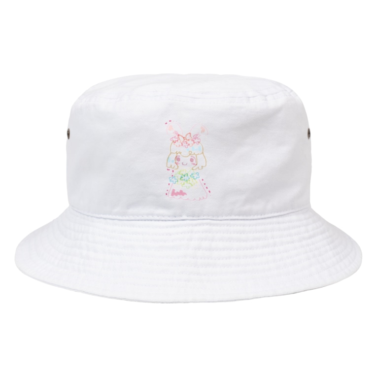 うさぎ畑の女の子 Bucket Hat By ひなた 可愛い補給 Ts Ktomi Suzuri