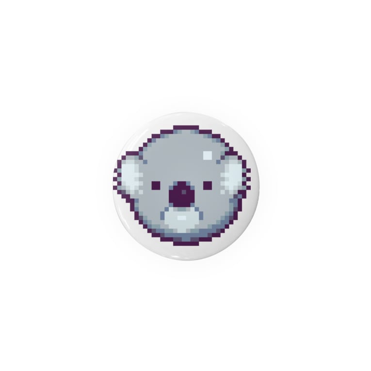丸いコアラのドット絵 えざきしい Ezaki C の缶バッジ通販 Suzuri スズリ 丸いコアラのドット絵 えざきしい Ezaki C の缶バッジ通販 Suzuri スズリ