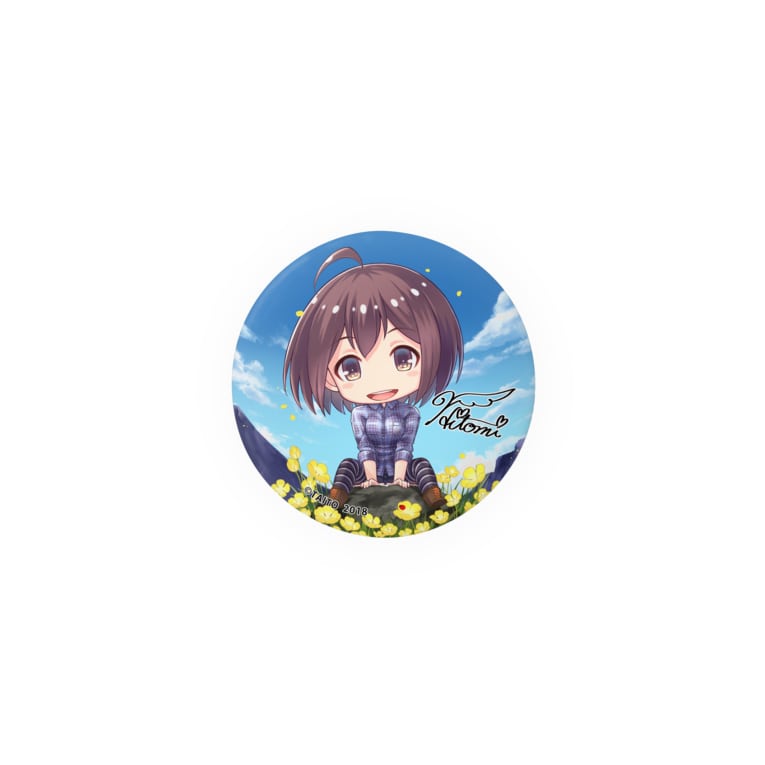 アイログ 安藤瞳 Badges By アイログ公式グッズショップ Ilog Project Suzuri