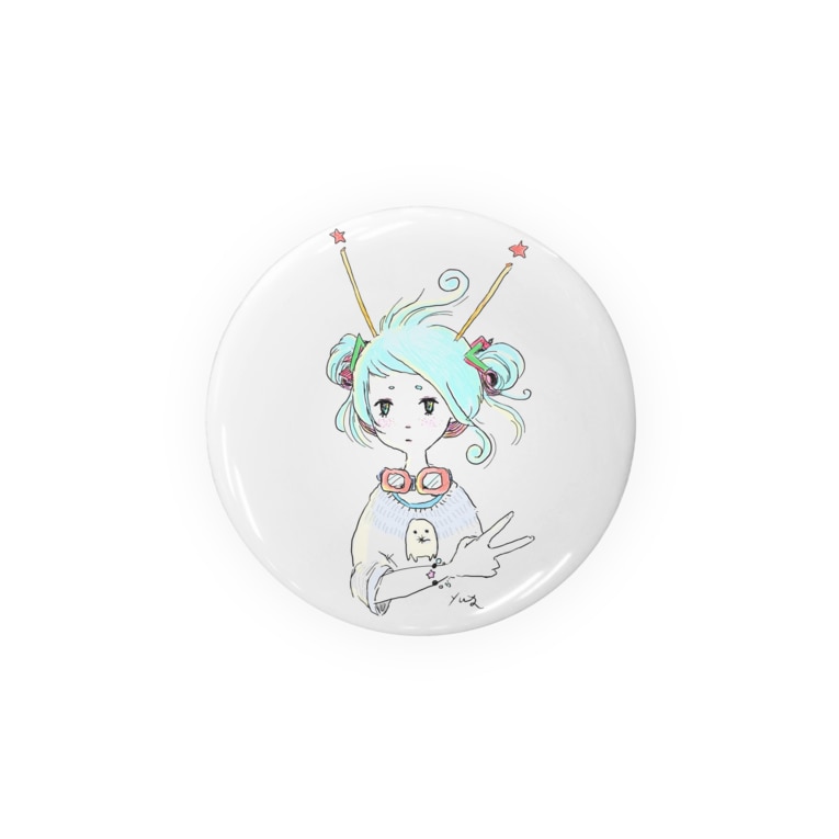 ピース Yu Yu Illust Work の缶バッジ通販 Suzuri スズリ