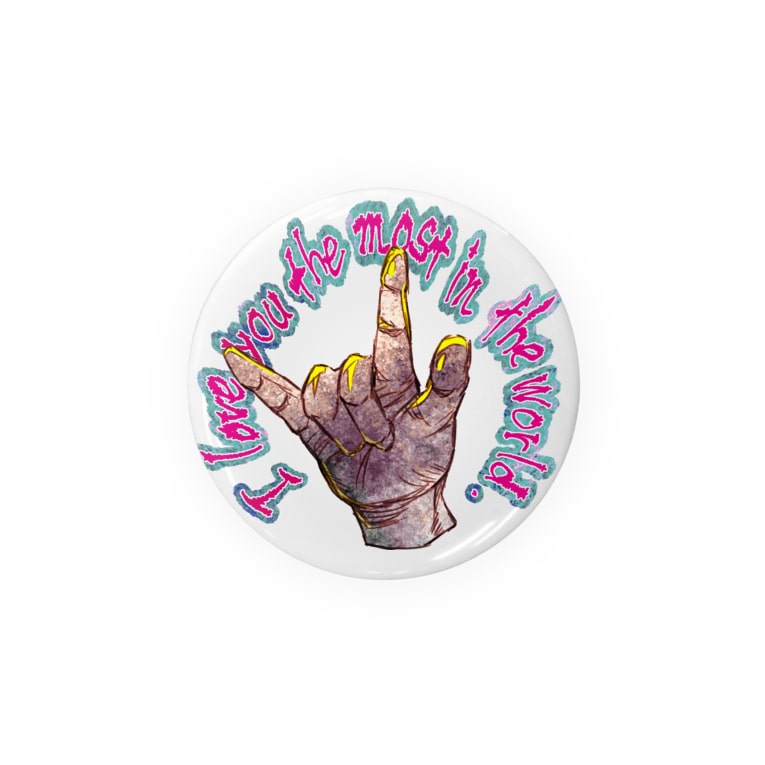愛の手話 Badges By Life Is A Joke Akanegi Suzuri 愛の手話 Badges By Life Is A Joke Akanegi Suzuri