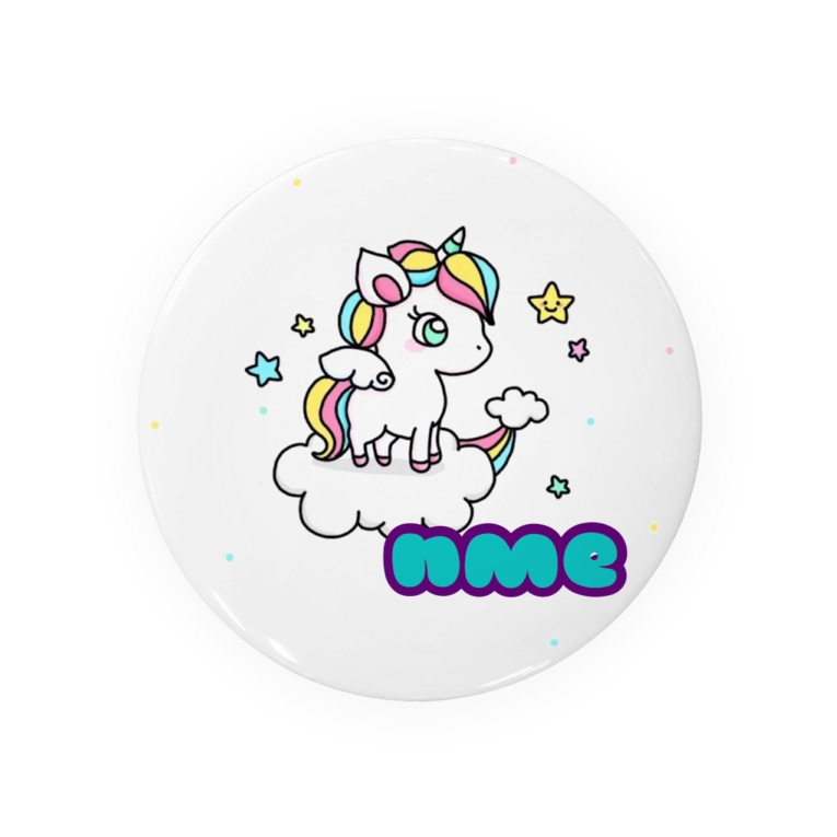 イラストユニコーンninamyoneステッカー 缶バッジ Badges By なななのおみせ Dokidoki217 Suzuri