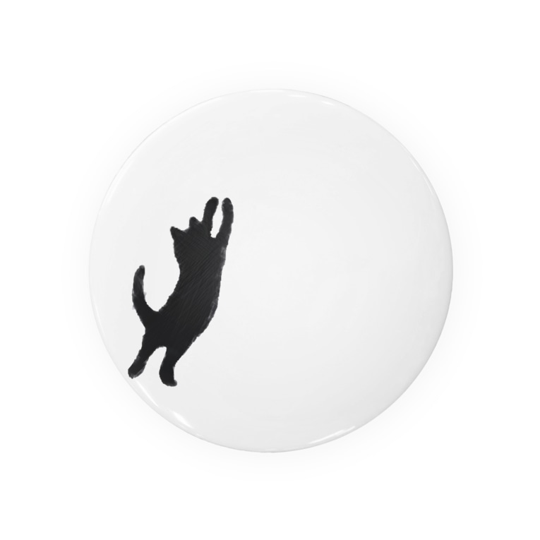 ねこシルエット Badges By Chimomobb Suzuri