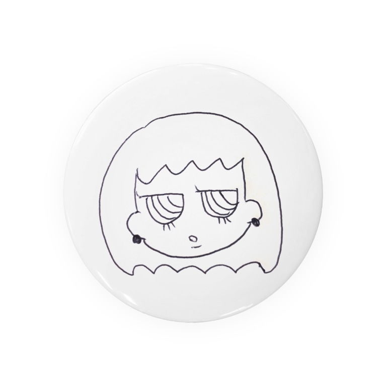 ジト目ちゃん Badges By ぐみ Milkyblue Suzuri