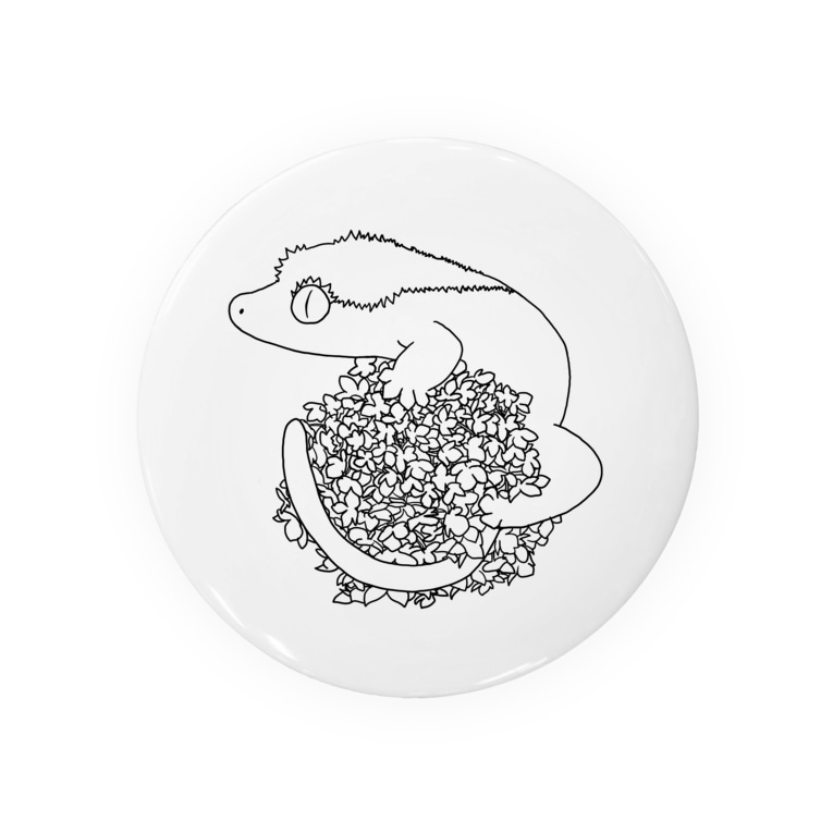 クレステッドゲッコー 紫陽花イラスト 黒 Badges By りっちゃん Choro63choro Suzuri クレステッドゲッコー 紫陽花イラスト 黒 Badges By りっちゃん Choro63choro Suzuri