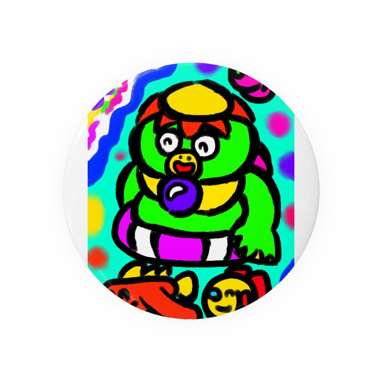 河童の川流れ Dorihopuの缶バッジ通販 Suzuri スズリ