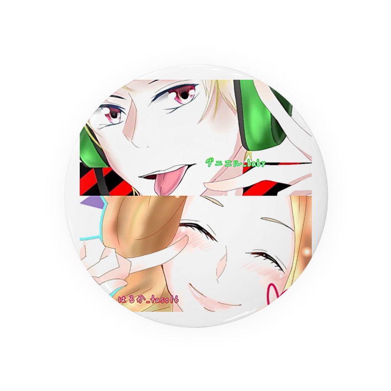 最強コンビ W Badges By ダニエル Baby Daniel Baby Suzuri 最強コンビ W Badges By ダニエル Baby Daniel Baby Suzuri