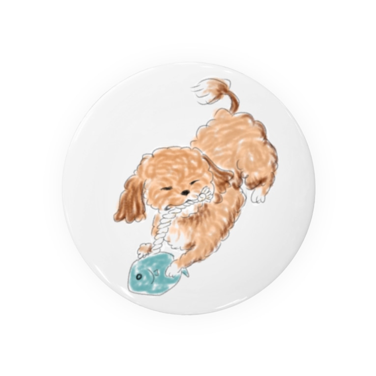 ミックス犬 Badges By ゆるいイラストのおみせ Nopinopi27 Suzuri