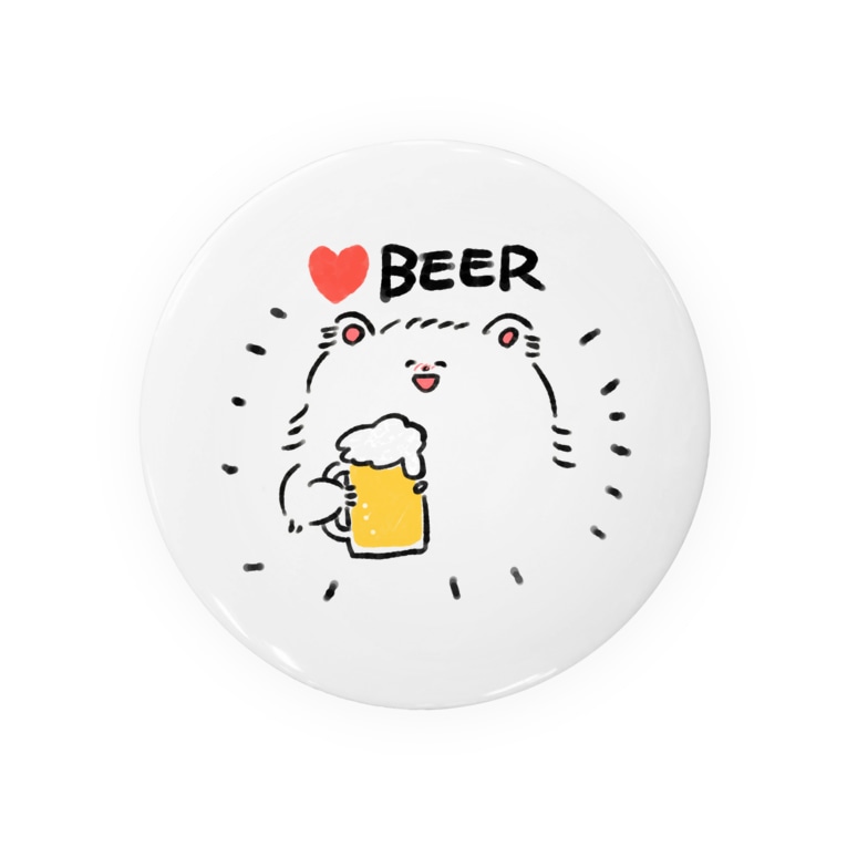 ラブびーる Badges By わぬわぬshop Wanu Suzuri