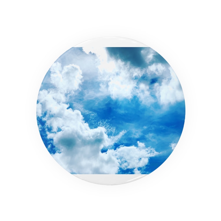 青空 空 綺麗 ブルー 青 Sky Ya Pyの缶バッジ通販 Suzuri スズリ
