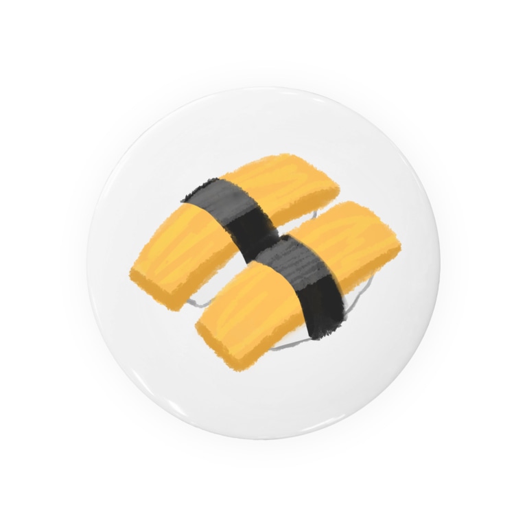お寿司 たまご Badges By いくら丼 Ikura Suzuri お寿司 たまご Badges By いくら丼 Ikura Suzuri