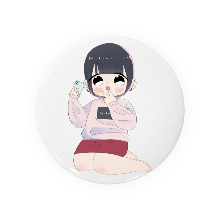 自撮りする女の子 Badges By さくら Sakuramoti1011 Suzuri 自撮りする女の子 Badges By さくら Sakuramoti1011 Suzuri