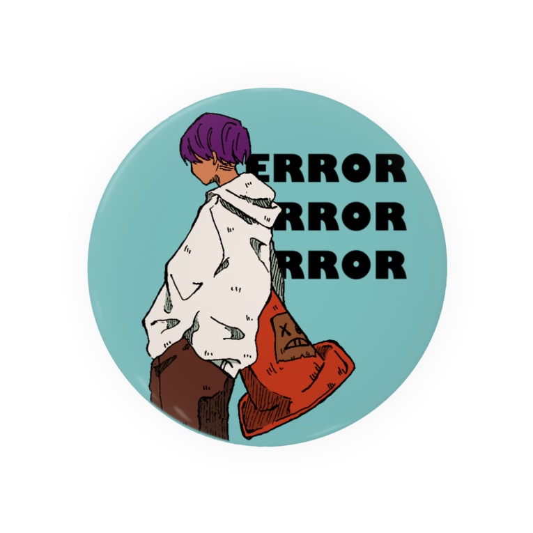 顔バレ コーンくん 煎ちゃ 屋 Sentyaya の缶バッジ通販 Suzuri スズリ