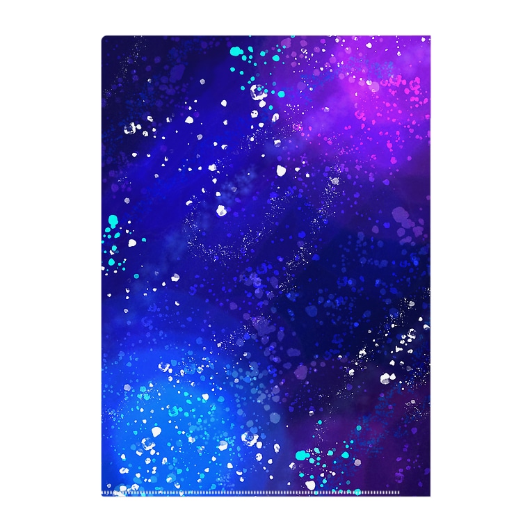 宇宙柄 Clear File Folder By Mk Design Monkeeey Suzuri 宇宙柄 Clear File Folder By Mk Design Monkeeey Suzuri
