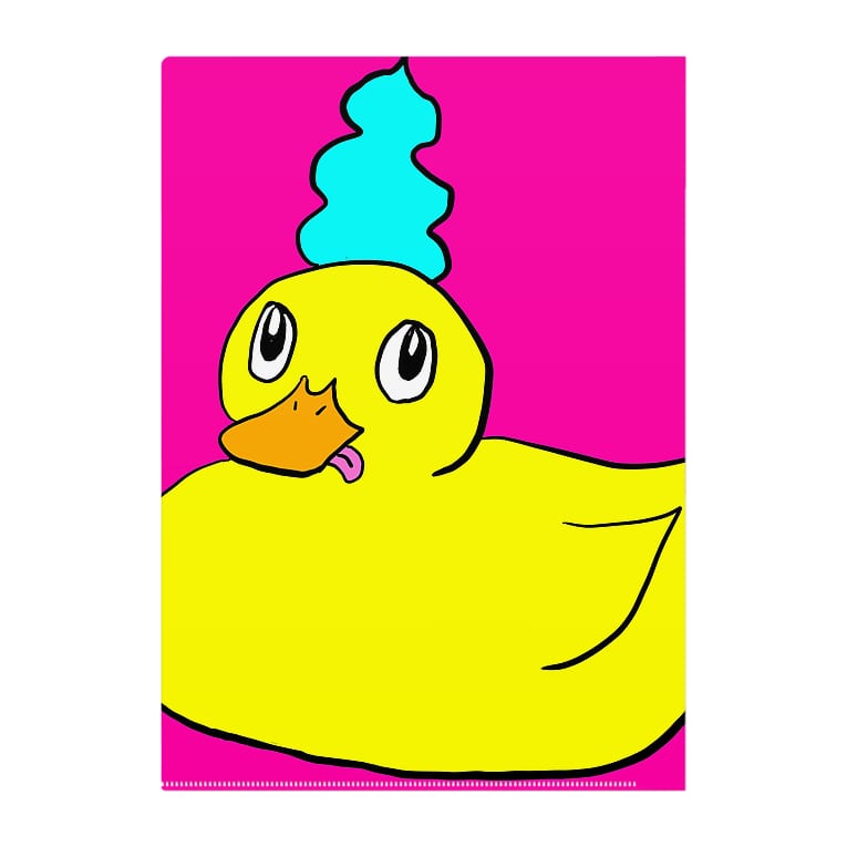 サンキューマートにいてほしいけどいないので残念なお値段のダック ｙｆｃ Dillinger Duck のクリアファイル通販 Suzuri スズリ