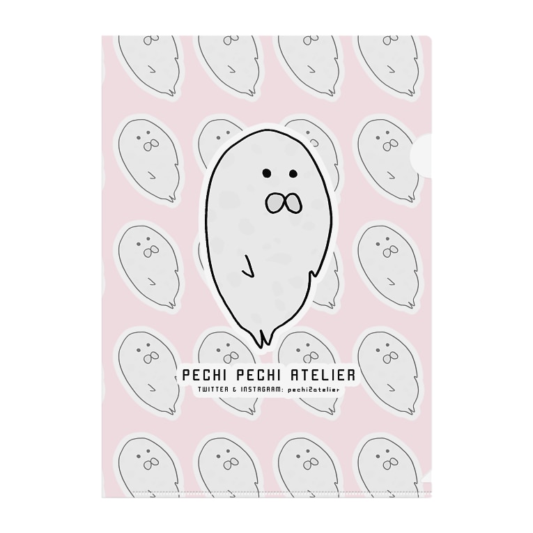 あざらしがいっぱい ピンクver Clear File Folder By ぺちぺち工房 Pechi Pechi Atelier 86tsubaki Suzuri あざらしがいっぱい ピンクver Clear File Folder By ぺちぺち工房 Pechi Pechi Atelier 86tsubaki Suzuri