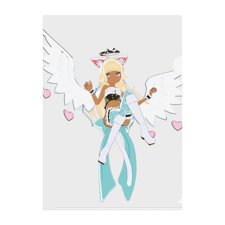 ふわふわもげち もげち 6才のネットアイドル男の娘 Gamermogechi のクリアファイル通販 Suzuri スズリ