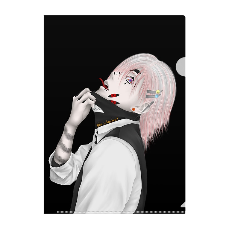 創作キャラクター Face 2 皐月 Peperoncino 524 のクリアファイル通販 Suzuri スズリ
