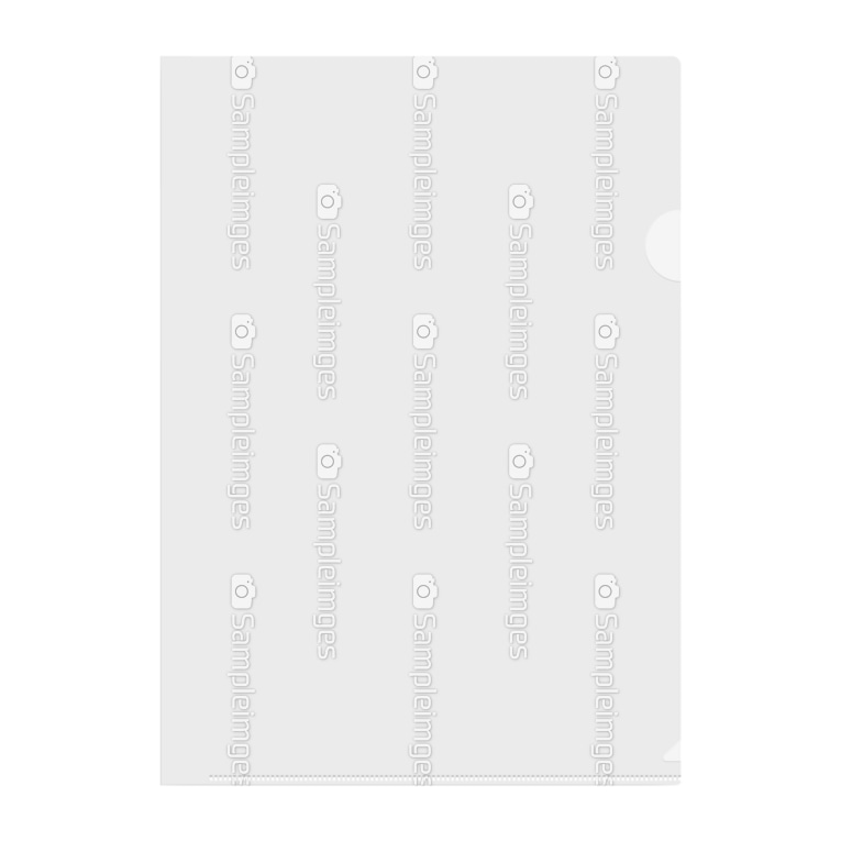 なんでも有料素材にできるクリアファイル たばね Tabane のクリアファイル通販 Suzuri スズリ