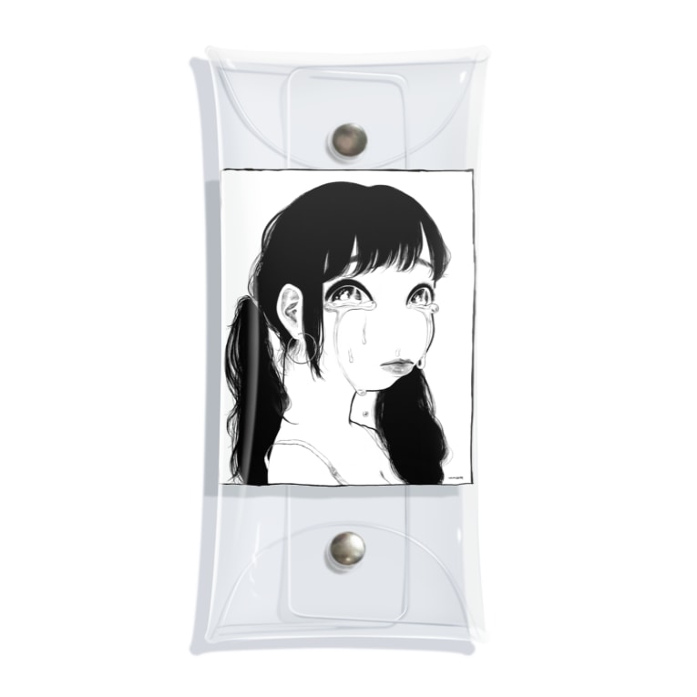 Dounidemo Girl Clear Multipurpose Case By にくまん子 Oic Oniku Suzuri