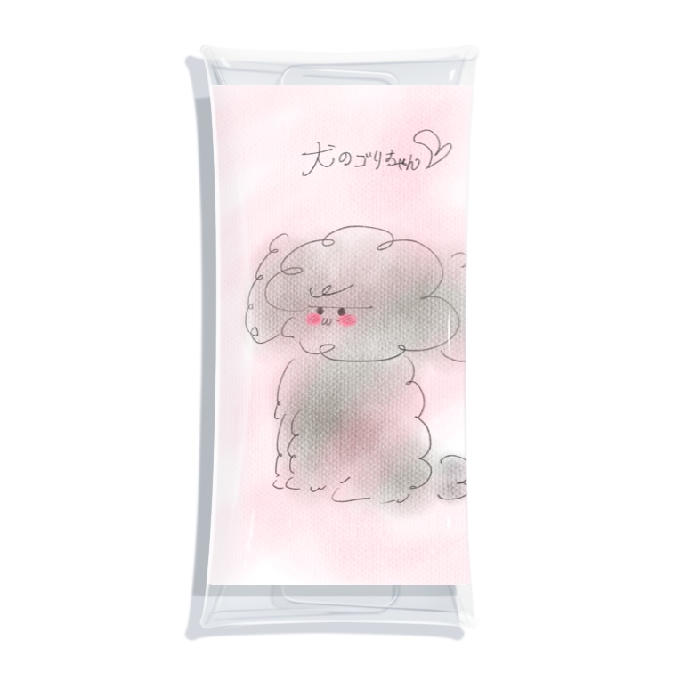 犬のあずきちゃんがゴリラの真似をした 三つ子の部屋 Shimipe のクリアマルチケース通販 Suzuri スズリ 犬のあずきちゃんがゴリラの真似をした 三つ子の部屋 Shimipe のクリアマルチケース通販 Suzuri スズリ