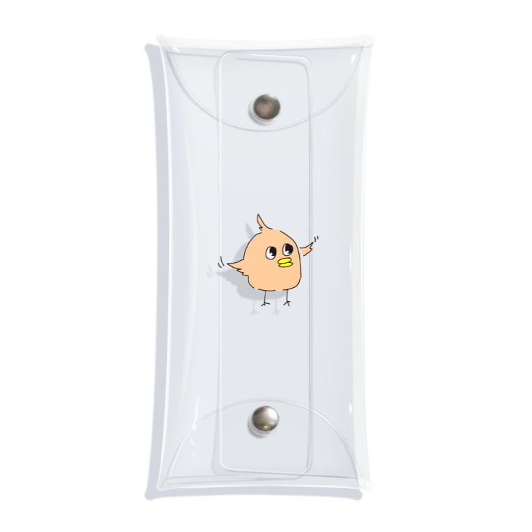 トぶぜ 鳥くん Clear Multipurpose Case By ぺりぺり Periperiyo Suzuri トぶぜ 鳥くん Clear Multipurpose Case By ぺりぺり Periperiyo Suzuri