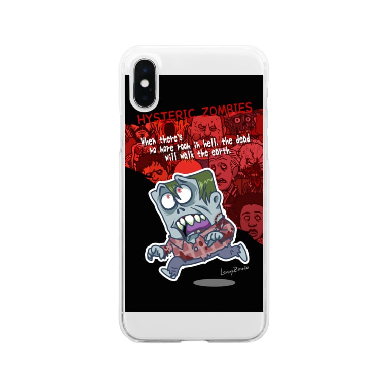 ゾンビくん Iphone X Clear Smartphone Cases Iphone By Zonzo Suzuri