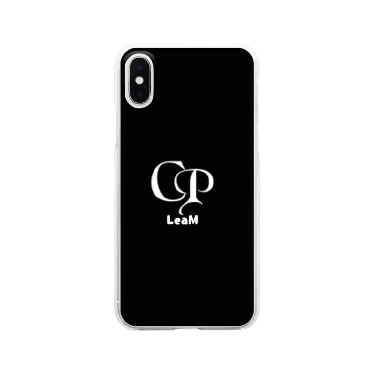 Cp Leam 黒背景 Leamのクリアスマホケース Iphoneケース 通販 Suzuri スズリ