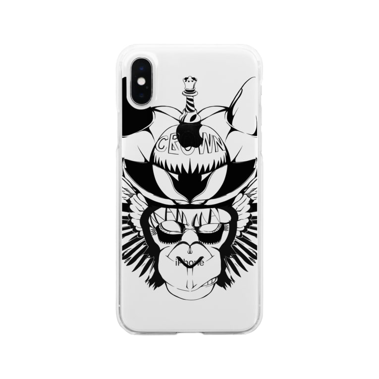 かっこいいお猿さん Mizumariruiのクリアスマホケース Iphoneケース 通販 Suzuri スズリ かっこいいお猿さん Mizumariruiのクリアスマホケース Iphoneケース 通販 Suzuri スズリ