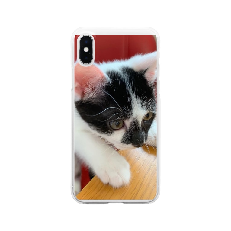 おはぎちゃん 猫 良々 Lala 55 のクリアスマホケース Iphoneケース 通販 Suzuri スズリ