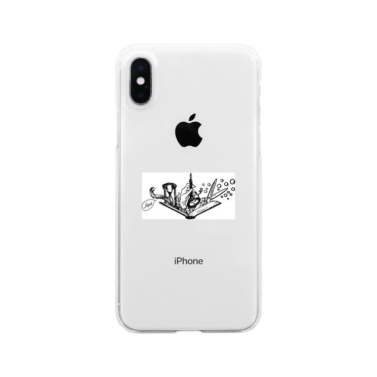 Noir Angelique メモリアルイラスト柄シリーズ Lunarholic Store Lunarholic のクリアスマホケース Iphoneケース 通販 Suzuri スズリ