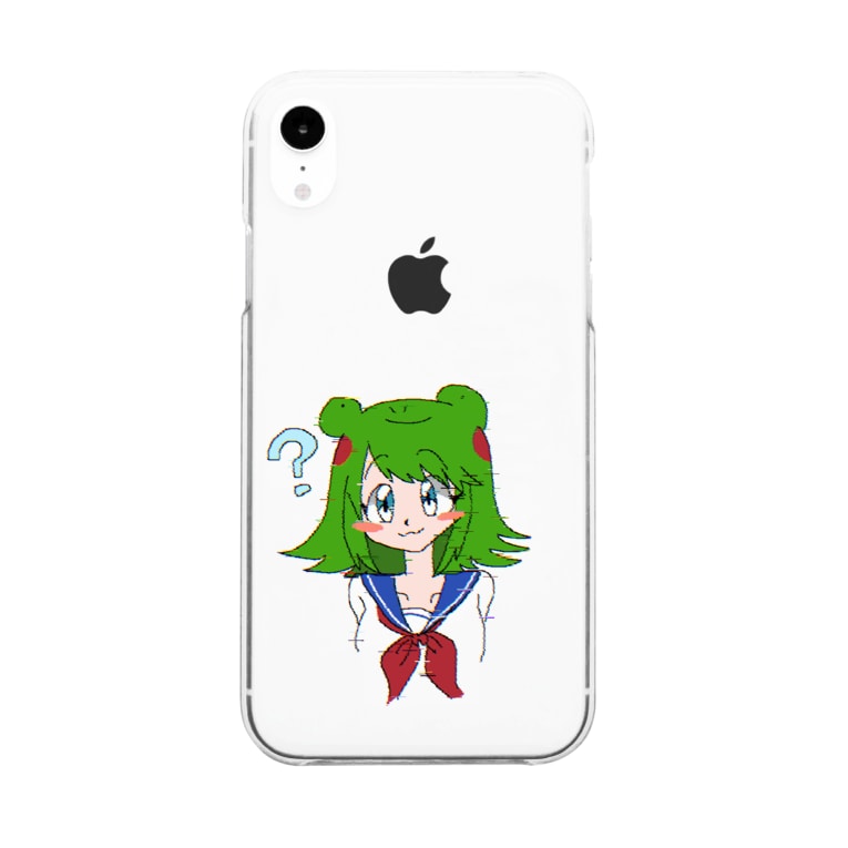 カエルの女の子 牧野 Makikoara のクリアスマホケース Iphoneケース 通販 Suzuri スズリ カエルの女の子 牧野 Makikoara のクリアスマホケース Iphoneケース 通販 Suzuri スズリ