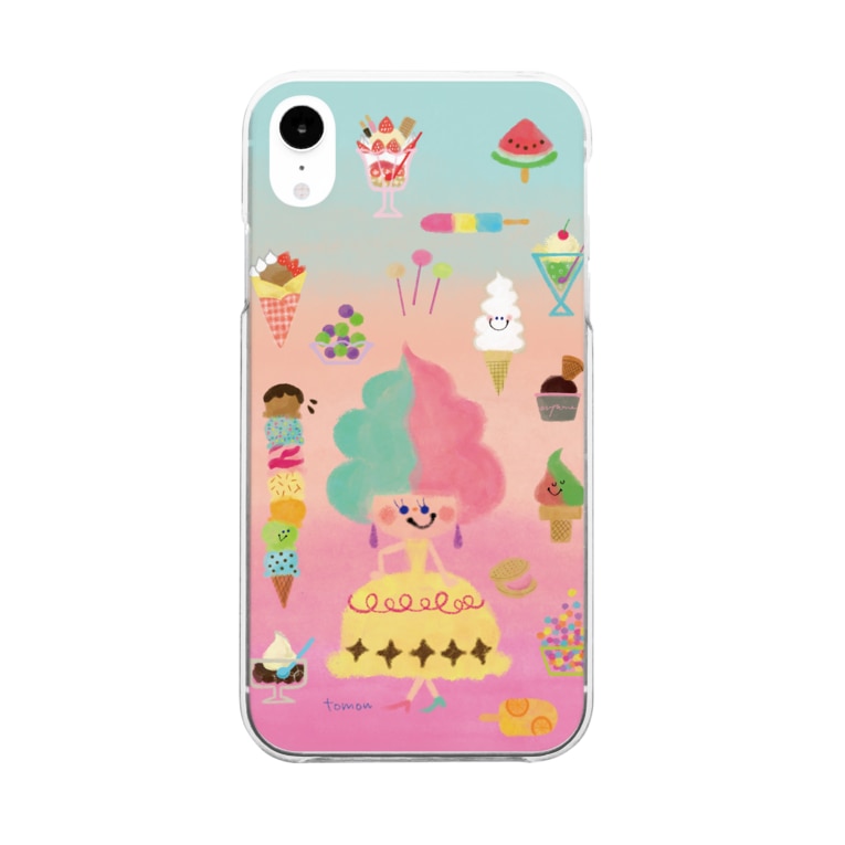 アイスプリンセス たはらともみ Onetosunto のクリアスマホケース Iphoneケース 通販 Suzuri スズリ アイスプリンセス たはらともみ Onetosunto のクリアスマホケース Iphoneケース 通販 Suzuri スズリ