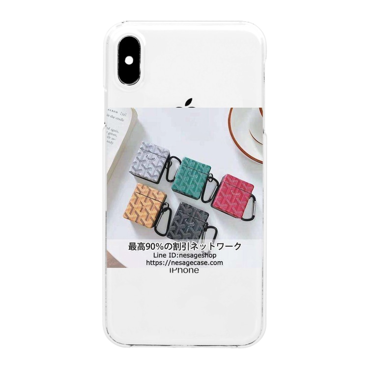 カラビナ付き Airpodsケース ゴヤール Goyard ワイヤレスイヤホンケース ファッション Airpods Proカバー ブランド Clear Smartphone Cases Iphone By Nesagecase Suzuri