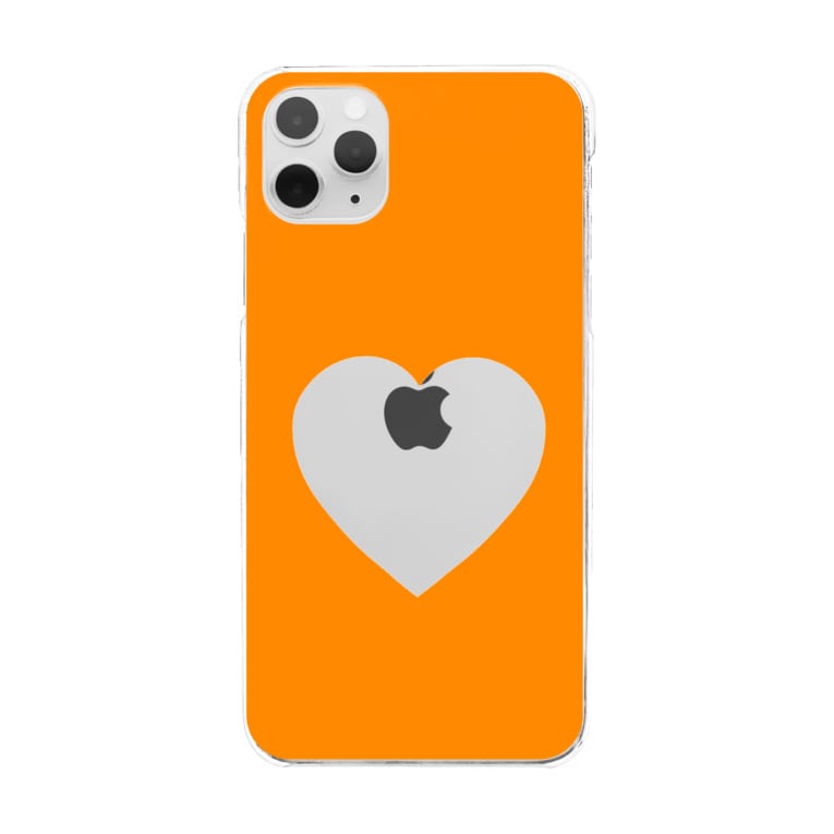 オレンジ推し カスタマイズできる 推しカラー Oshi Color のクリアスマホケース Iphoneケース 通販 Suzuri スズリ