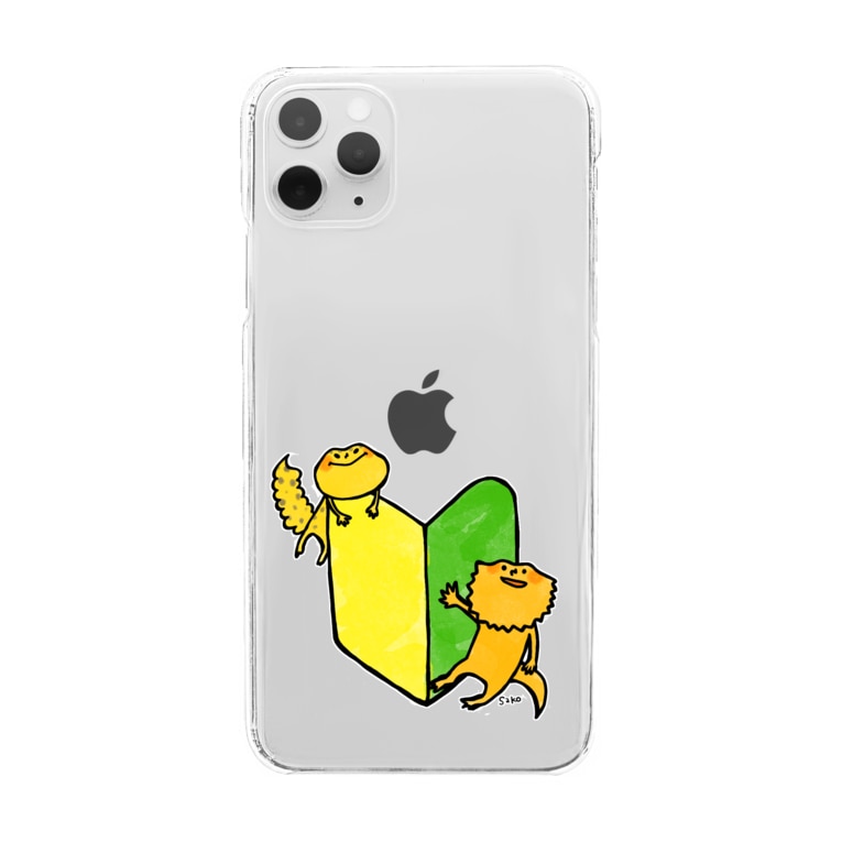 爬虫類初心者マーク Sako Sako Sakom のクリアスマホケース Iphoneケース 通販 Suzuri スズリ 爬虫類初心者マーク Sako Sako Sakom のクリアスマホケース Iphoneケース 通販 Suzuri スズリ