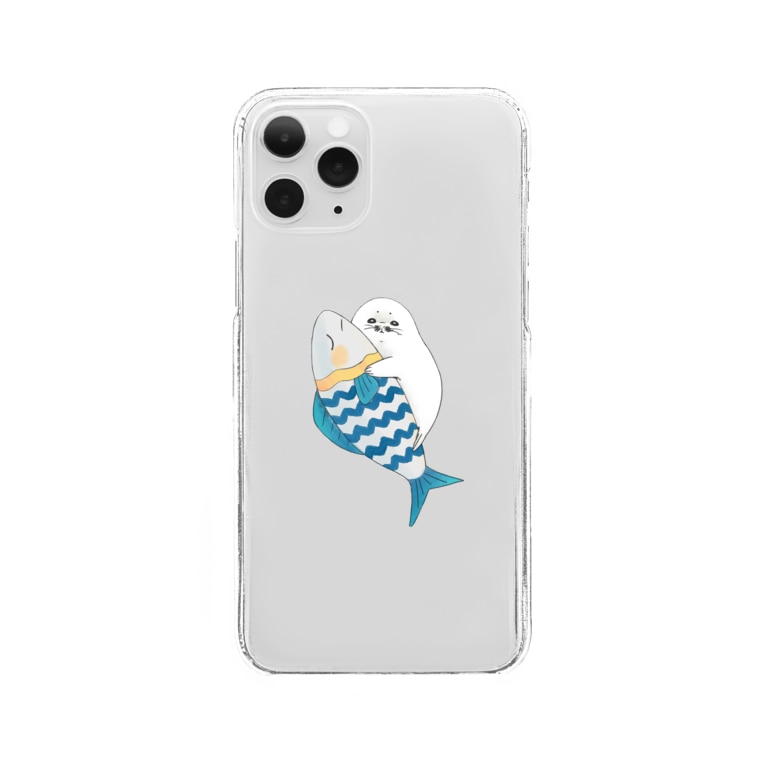 お魚しがみつきもちごま Mochigoma Store Momiisamu のクリアスマホケース Iphoneケース 通販 Suzuri スズリ お魚しがみつきもちごま Mochigoma Store Momiisamu のクリアスマホケース Iphoneケース 通販 Suzuri スズリ