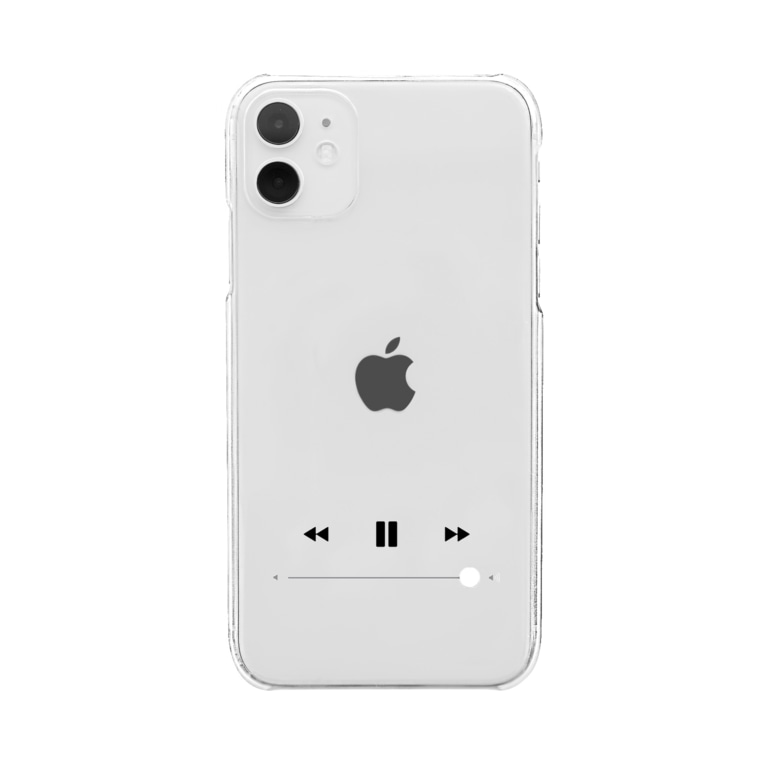再生ボタン Mt M T のクリアスマホケース Iphoneケース 通販 Suzuri スズリ