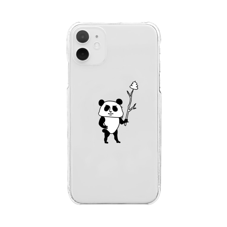 Panda まっつん Matun222 のクリアスマホケース Iphoneケース 通販 Suzuri スズリ