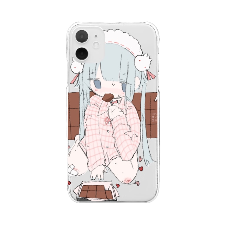 生チョコちゃん Eguchi Saan3 のクリアスマホケース Iphoneケース 通販 Suzuri スズリ 生チョコちゃん Eguchi Saan3 のクリアスマホケース Iphoneケース 通販 Suzuri スズリ
