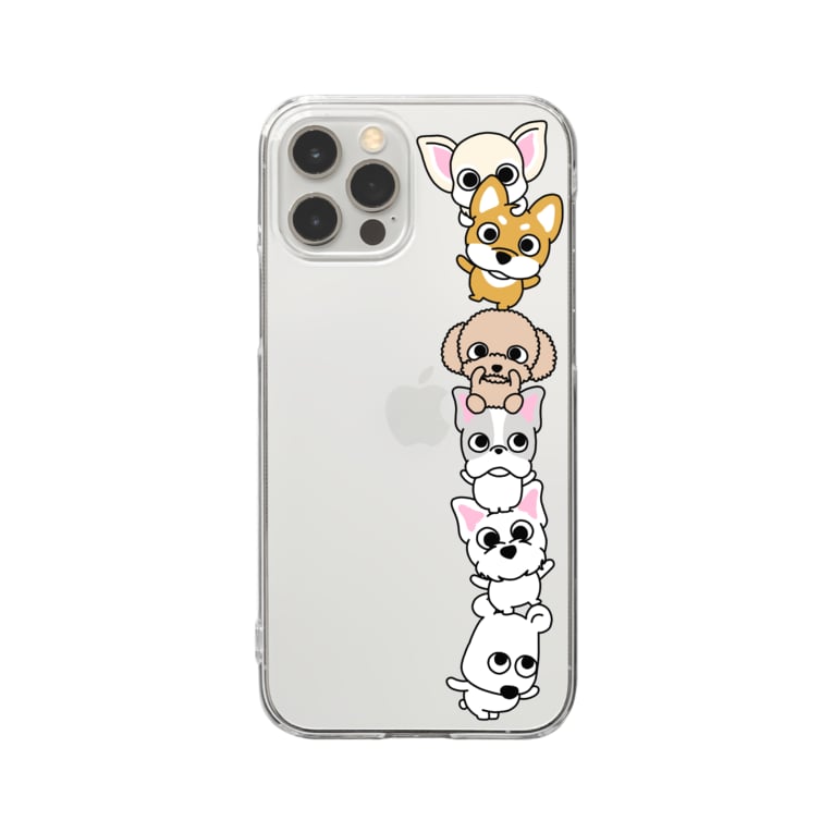 ゆる犬全員集合 Lineスタンプのchai Chai Home のクリアスマホケース Iphoneケース 通販 Suzuri スズリ ゆる犬全員集合 Lineスタンプのchai Chai Home のクリアスマホケース Iphoneケース 通販 Suzuri スズリ