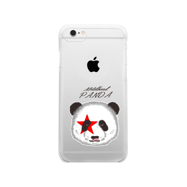 メタルヘッドパンダ Tanaka Zabieru パンダショップ Tanakazabieru のクリアスマホケース Iphoneケース 通販 Suzuri スズリ メタルヘッドパンダ Tanaka Zabieru パンダショップ Tanakazabieru のクリアスマホケース Iphoneケース 通販 Suzuri スズリ